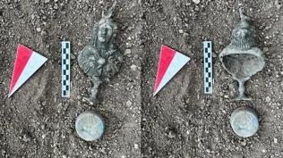 Antik kentteki kazda tesadfen bulundu