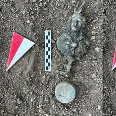 Antik kentteki kazıda tesadüfen bulundu