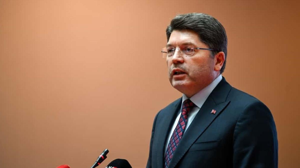 Adalet Bakanı Tunç: Filistin halkının haklı mücadelesinin yanında olmayı sürdüreceğiz