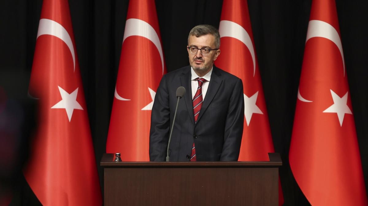 İletişim Başkanı Duran'dan Ebubekir Şahin'e tebrik