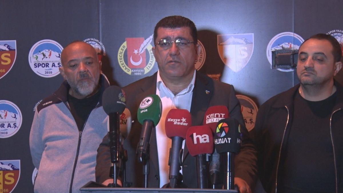 Kayserispor Başkanı Açıkalın'dan TFF'ye tepki