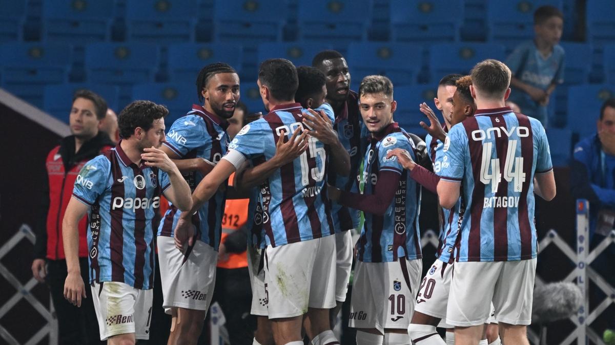 MAÇ SONUCU: Trabzonspor 2-0 Eyüpspor