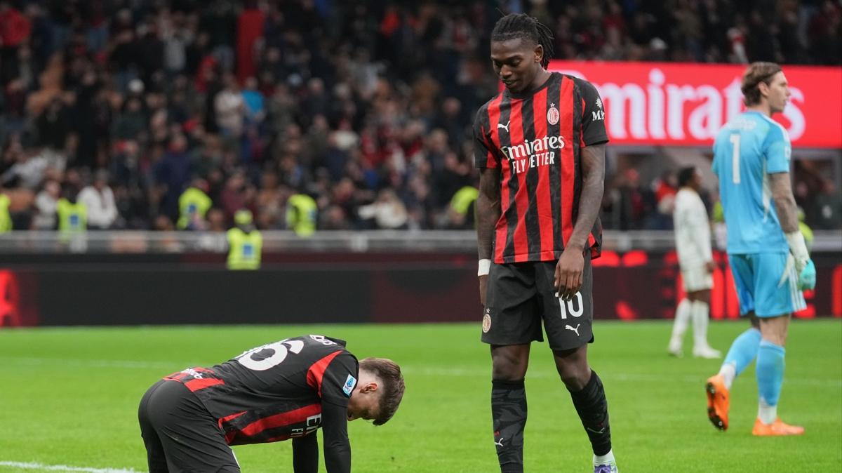 Milan evinde 2 puan bıraktı