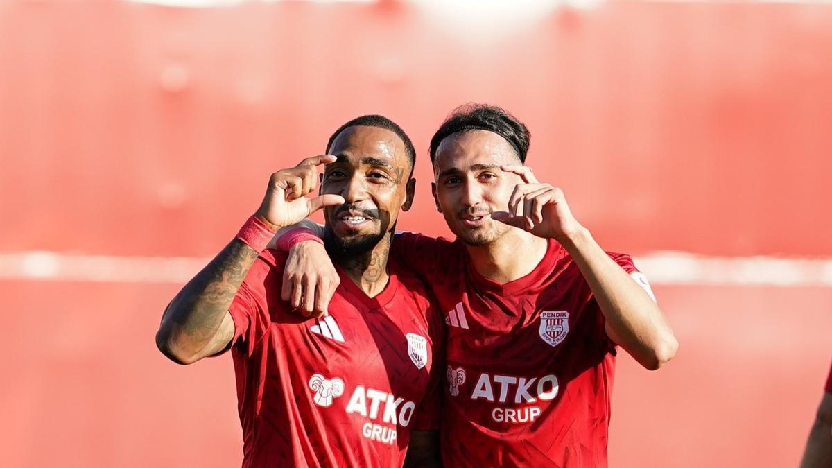 Pendikspor evinde 4 golle kazandı