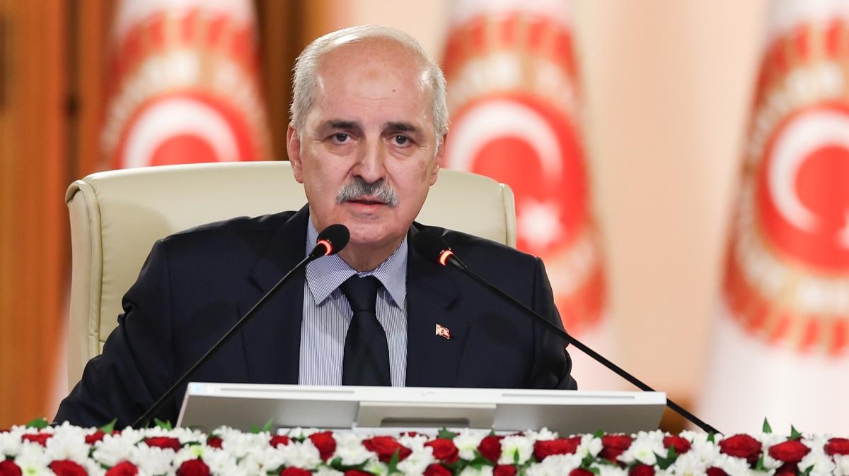 TBMM Başkanı Kurtulmuş'tan Abdullah Şahin için başsağlığı mesajı