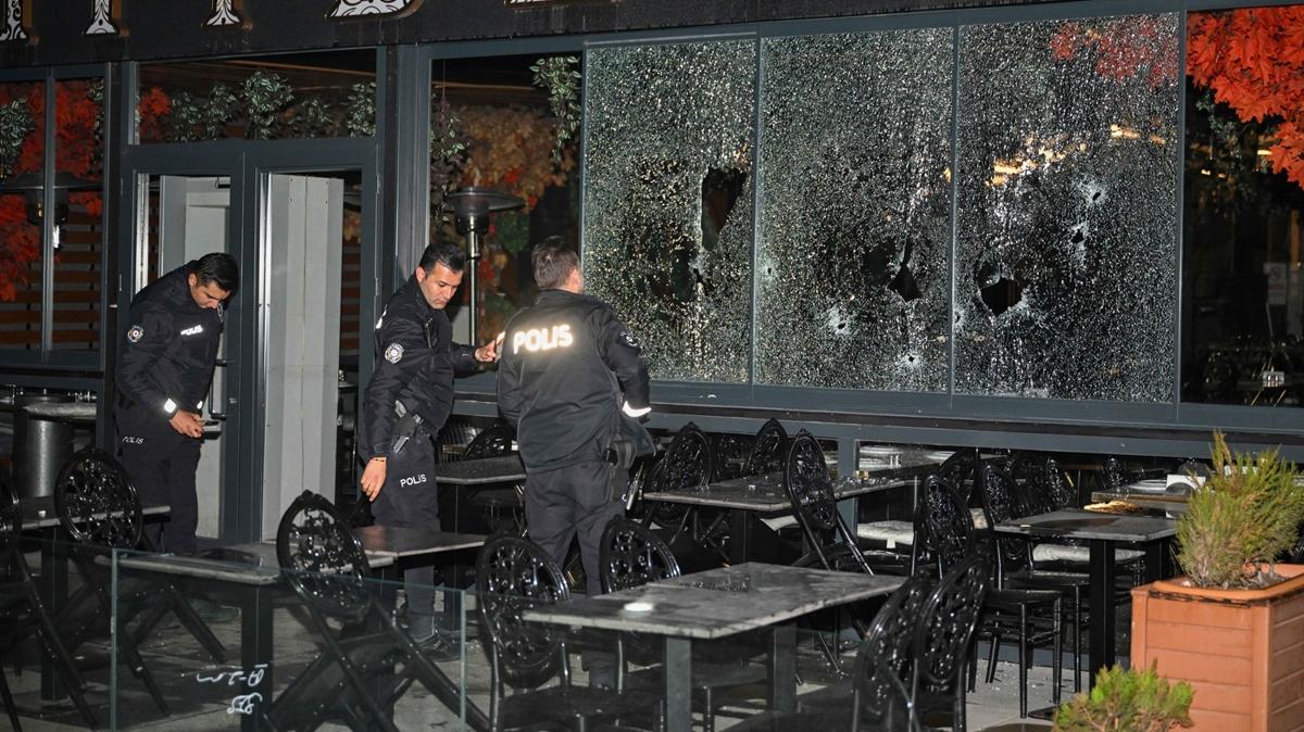 Başkentte bir iş yeri motosikletli 2 kişi tarafından kurşunlandı