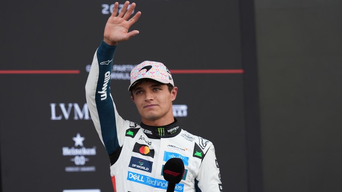Formula 1 Meksika Grand Prix'sinde pole pozisyonu Lando Norris'in