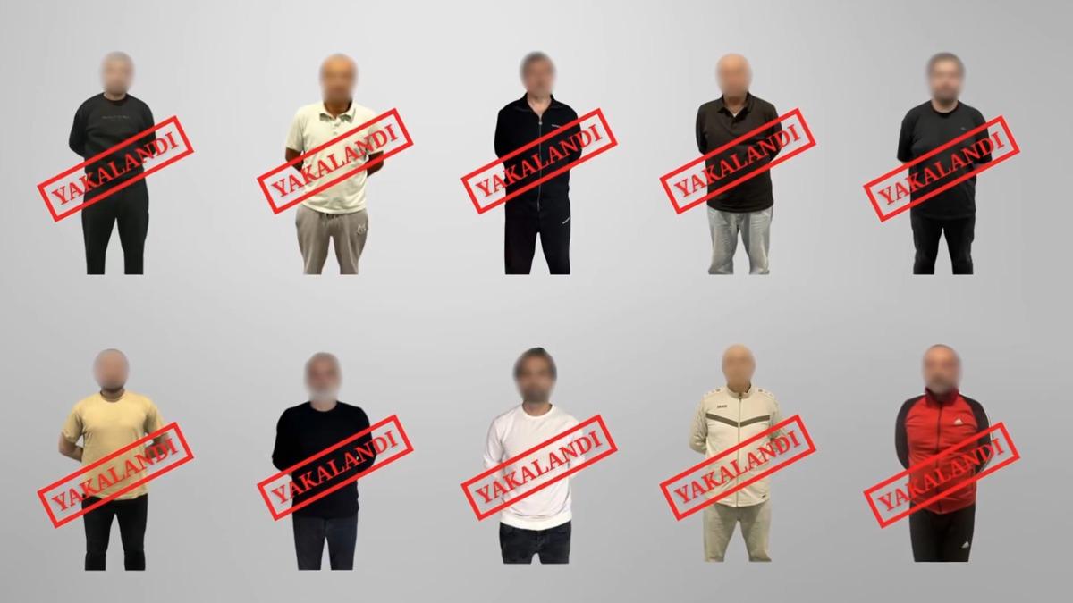 Yurt dışında yakalanan 10 suçlu Türkiye'ye getirildi