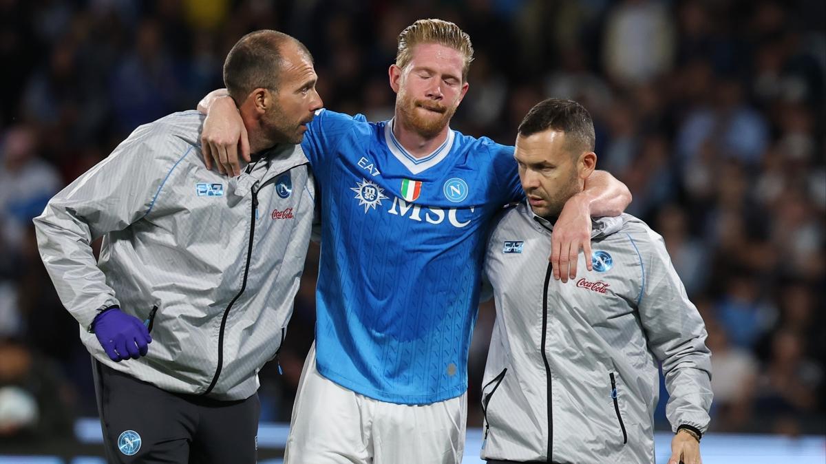 Kevin De Bruyne'den Napoli'ye kötü haber!