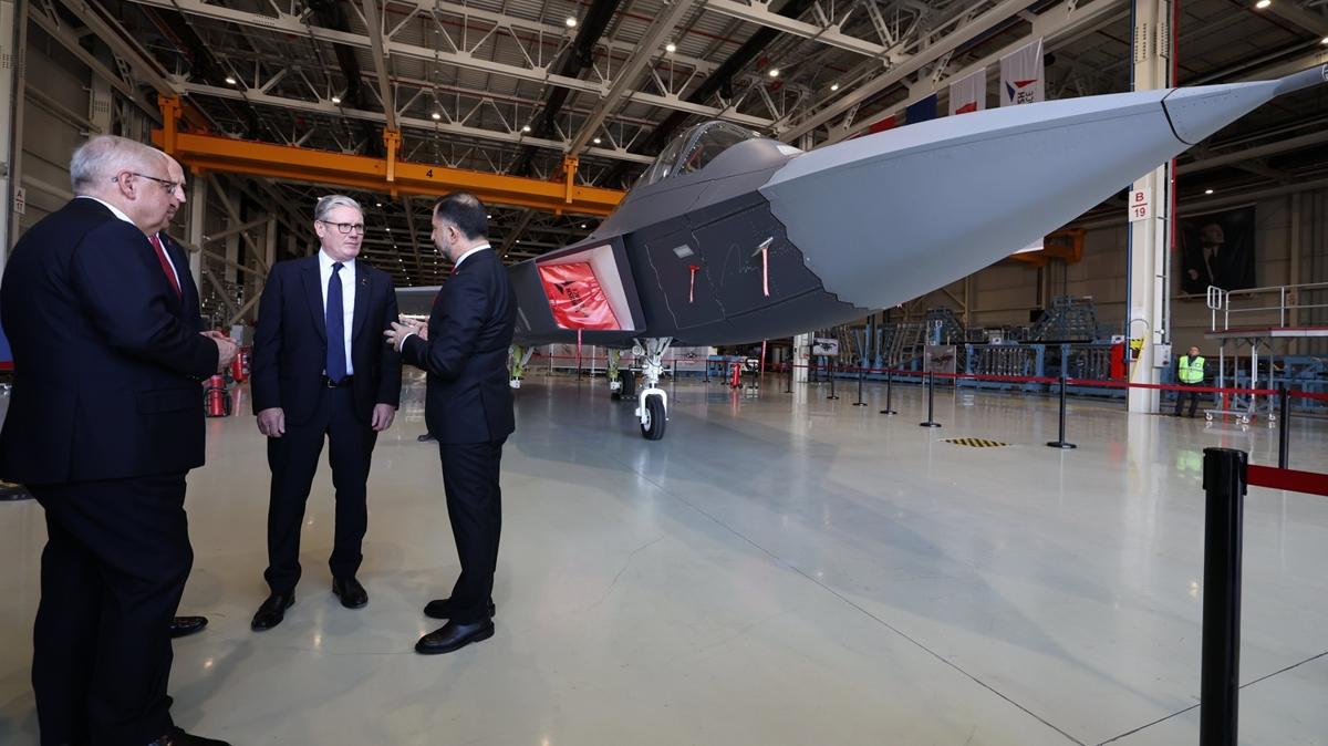 Starmer'den TUSAŞ'a ziyaret: KAAN hakkında bilgi aldı