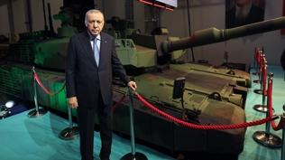 ALTAY Tankı TSK envanterine girdi! Başkan Erdoğan: Yeni bir dönemin kapılarını açıyoruz