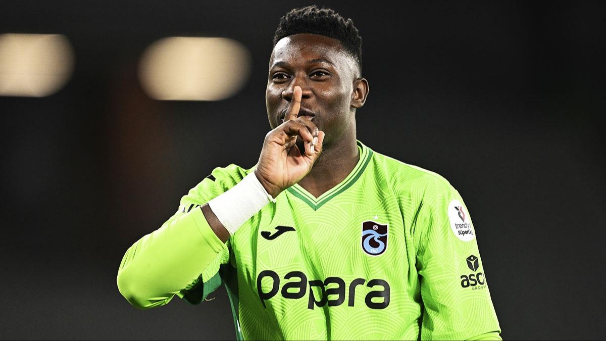 Andre Onana'dan Trabzonspor itirafı! ''Burada oynamak muhteşem''