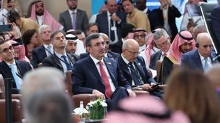 Cevdet Yılmaz Riyad'da konuştu: Küresel refahı birlikte büyütme hedefiyle çalışıyoruz