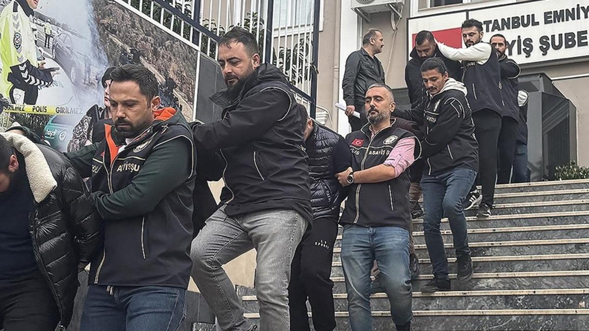 ''Change araç'' operasyonunda 8 gözaltı