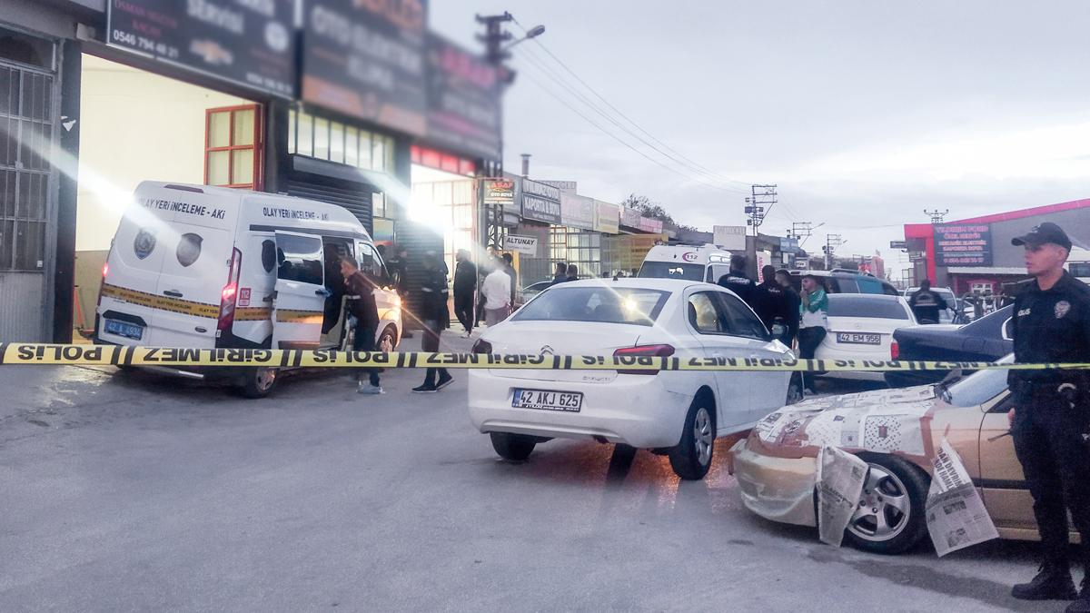 Konya'da sanayi sitesinde kanlı hesaplaşma: 10'u aşkın yaralı