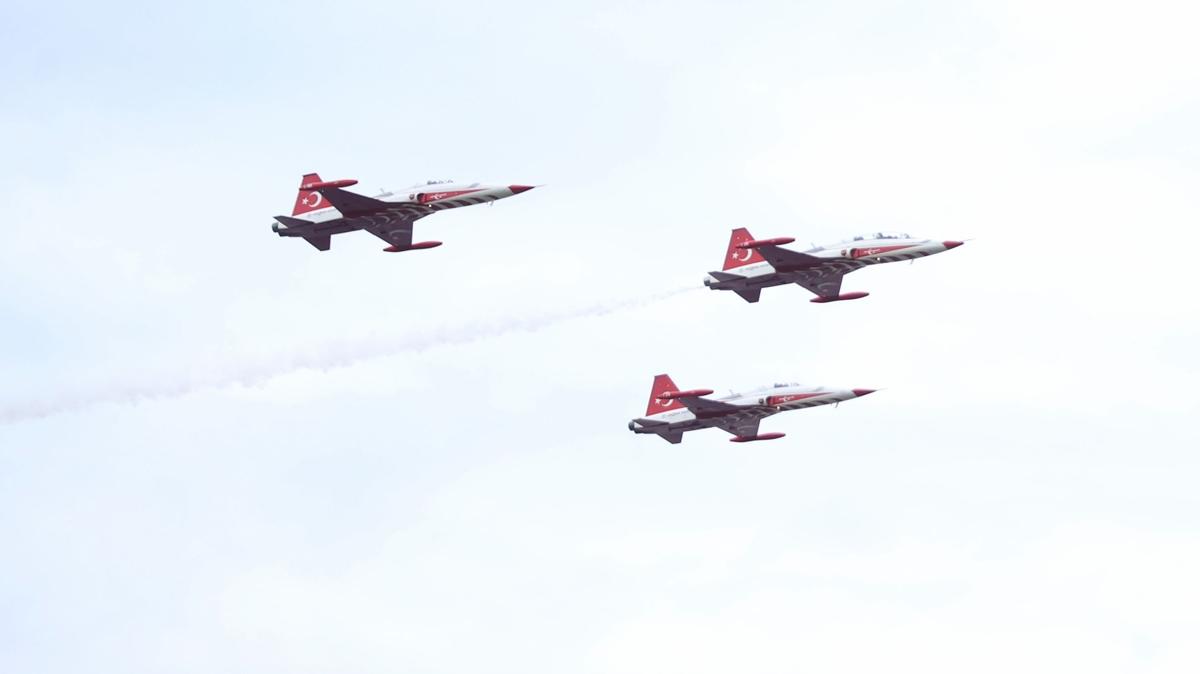 Türk Yıldızları, Kırklareli semalarında