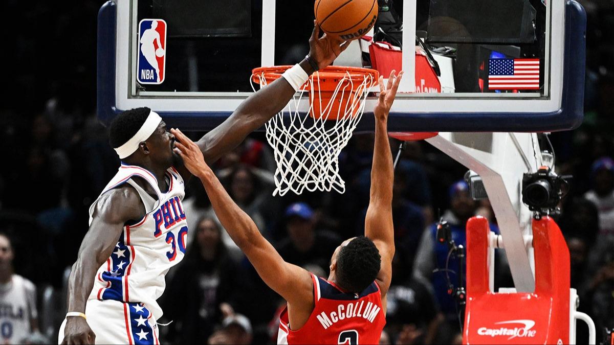 Adem Bona savunmaya duvar rd! Philadelphia 76ers 4'te 4 yapt