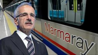 'Asrın projesi' Marmaray'dan 12 yıllık rekor! Bakan Uraloğlu: Milyarlarca yolcu taşıdı