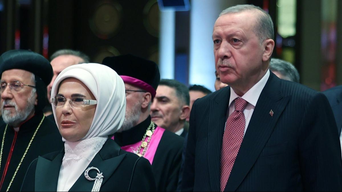 Emine Erdoan: Maziden atiye uzanan gl balarmzla bir aradaydk