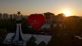 Külliye'de renkli kutlama: 16 sıcak hava balonuyla 29 Ekim Cumhuriyet Bayramı coşkusu