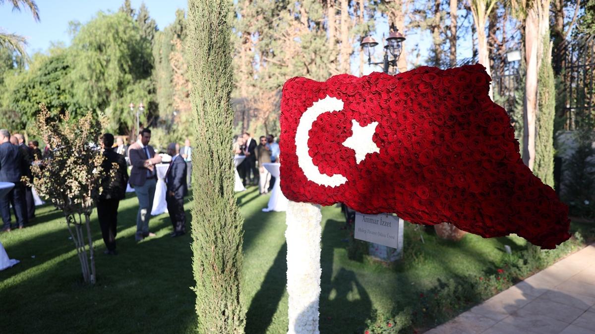 Şam'da 102. yıl resepsiyonu: İki millet arasındaki dostluğa vurgu