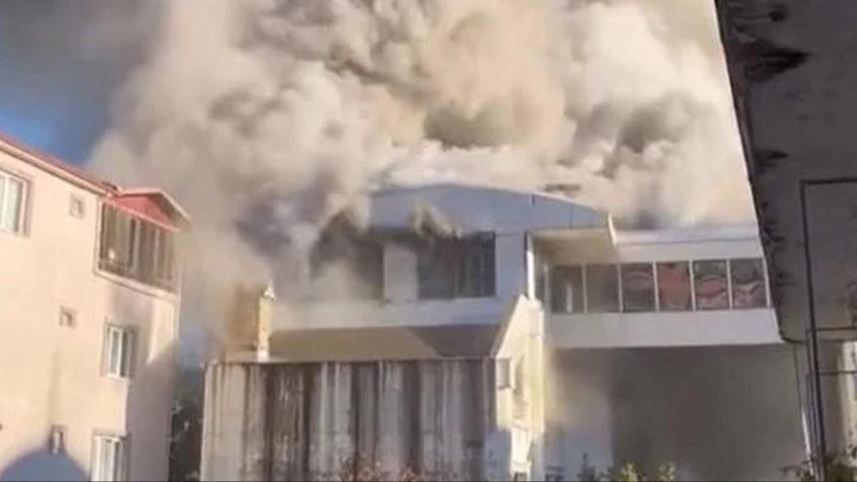 Yalova'da 5 katl otelde yangn