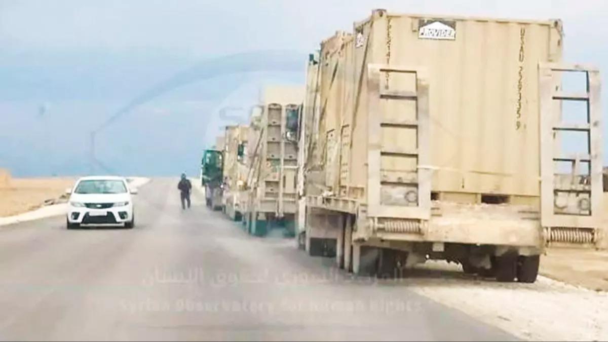 ABD'den SDG işgali altındaki bölgeye sevkiyat