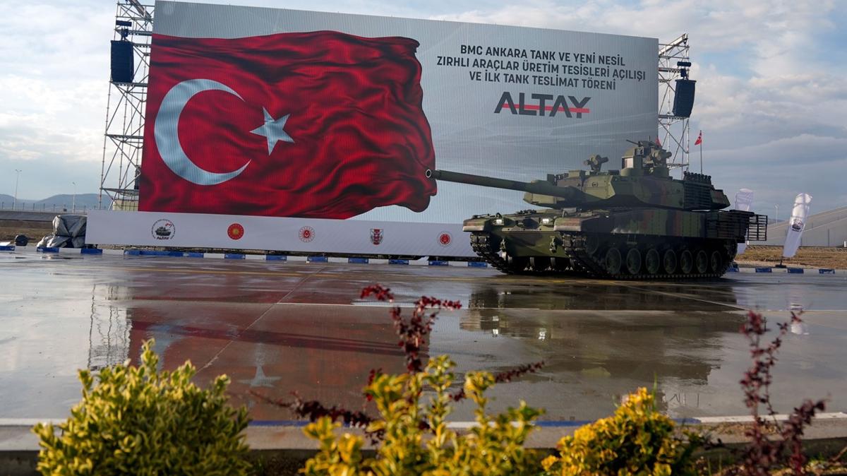 ALTAY tankı seri üretime girdi... Yüksek hassasiyetli robotlar iş başında