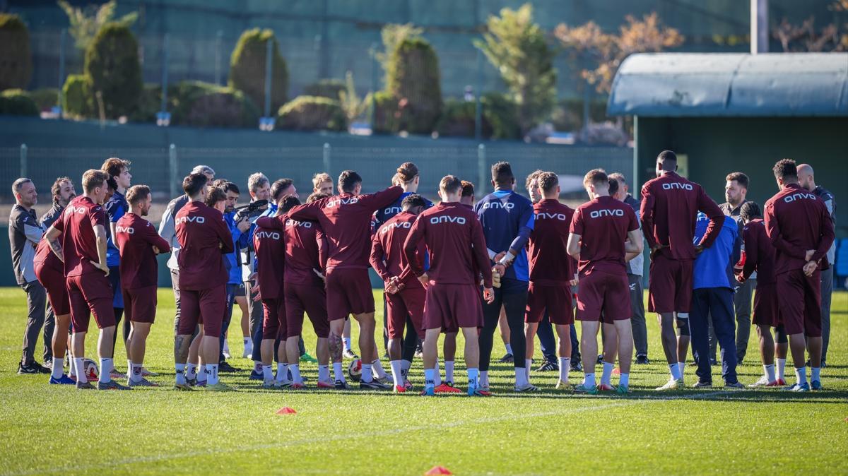 Fırtına, Galatasaray derbisi öncesi çalışmalarını sürdürdü