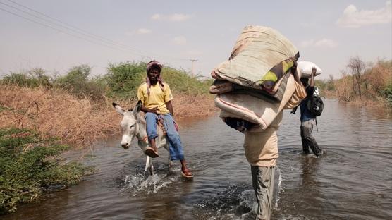 Gney Sudan'da sel felaketi binlerce kiiyi yerinden etti
