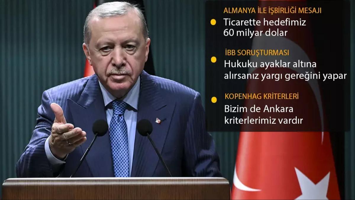 Merz'e İsrail tepkisi! Cumhurbaşkanı Erdoğan: Almanya soykırımı görmüyor mu?