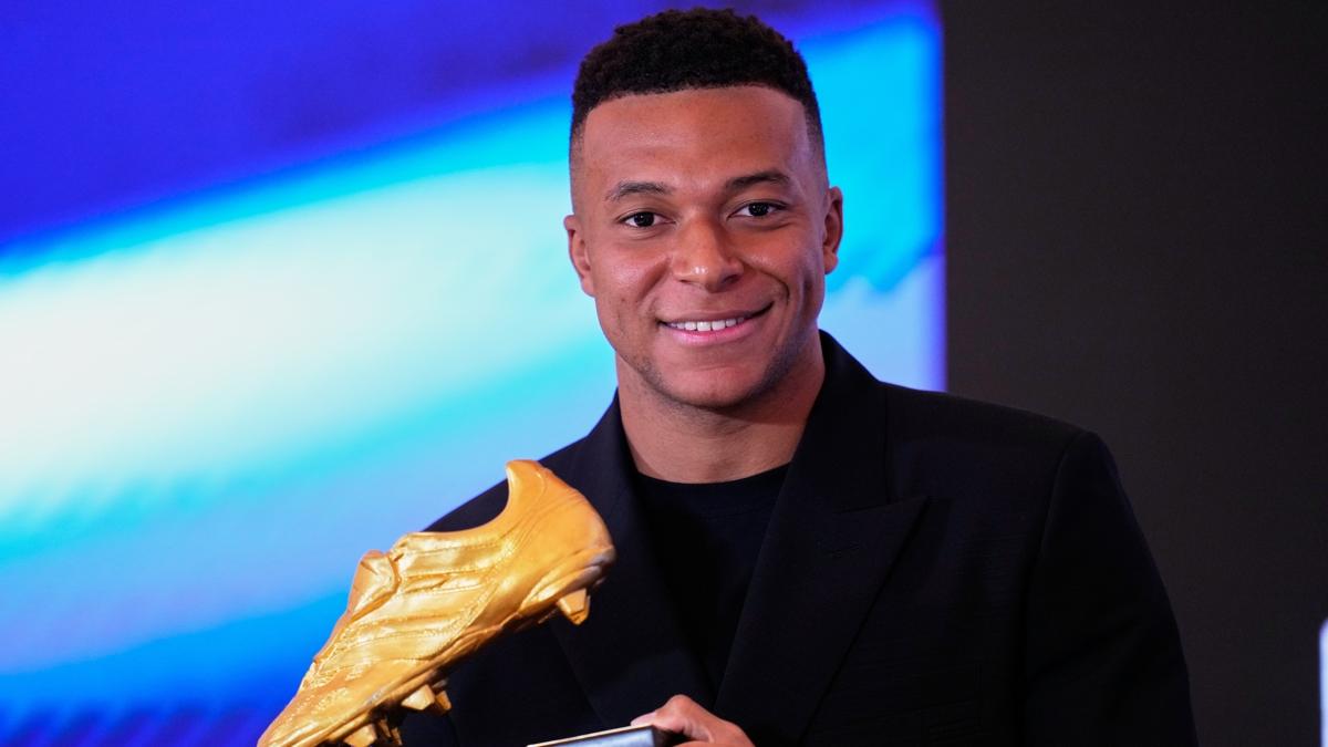 ''Avrupa Altın Ayakkabı'' ödülünün sahibi, Kylian Mbappe oldu
