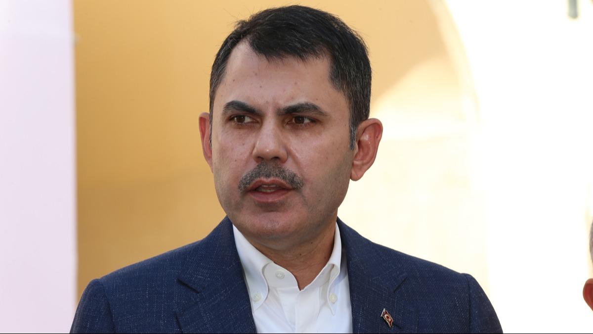 Bakan Kurum, İstanbul Büyükşehir Belediye Başkanvekili Aslan'ı kabul etti