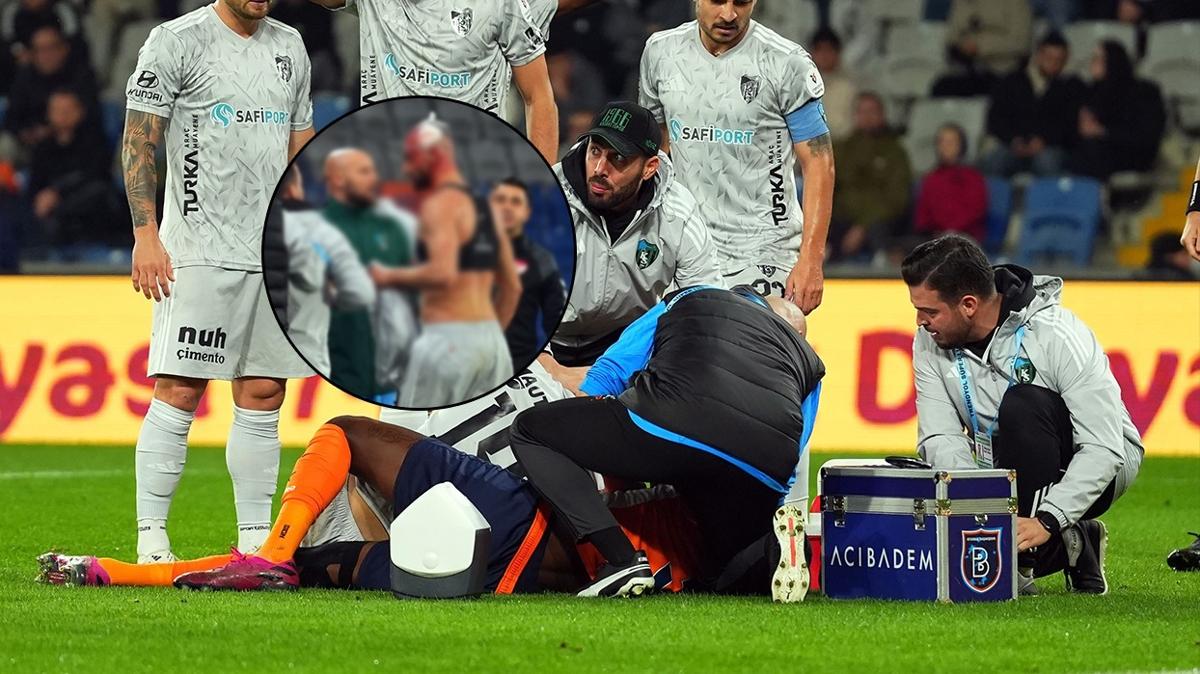 Bir anda kanlar içinde kaldı! Serdar Dursun'dan korkutan sakatlık