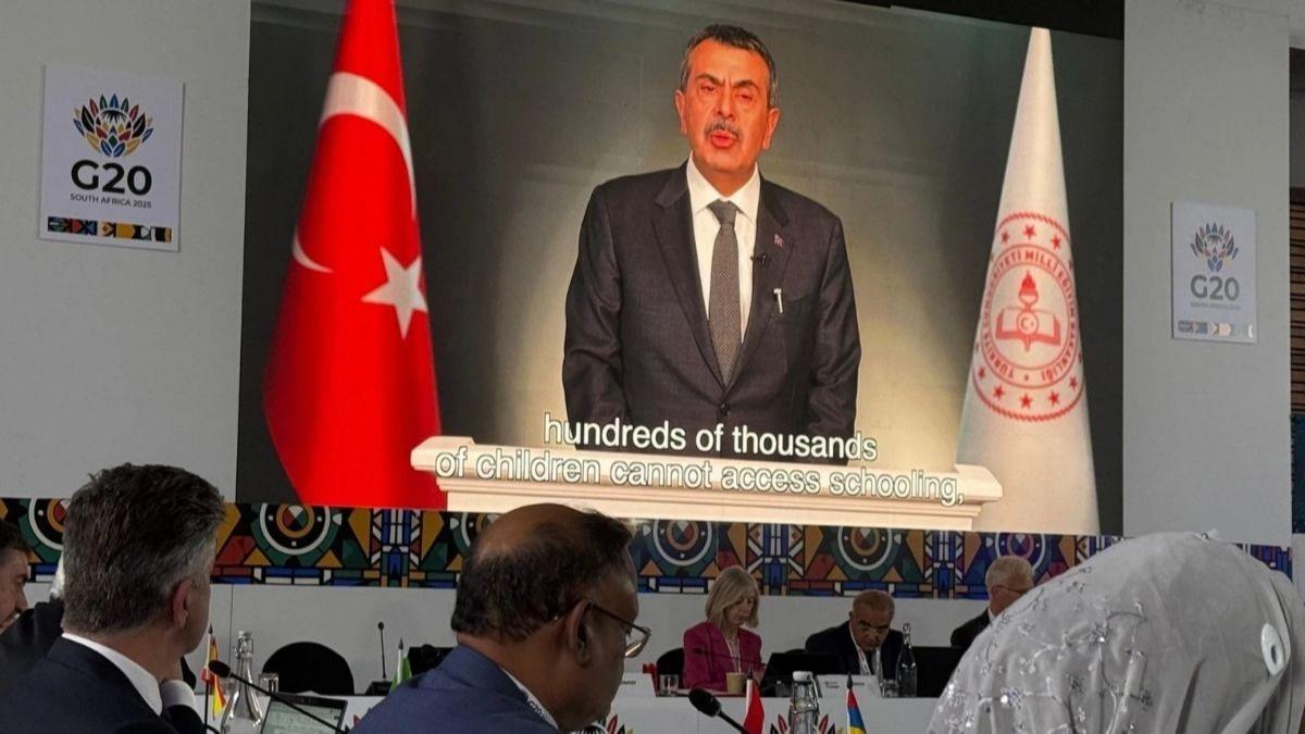 G20'de Türkiye takdiri! UNICEF, MEB'in Maarif Modeli'ni dünyaya örnek gösterdi