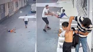 Sokakta akıl almaz şiddete uğramıştı! 'Kimse kimsenin çocuğunu böyle tavuk gibi fırlatamaz'