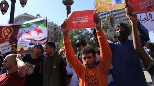 Suriye'de terör örgütü PKK/YPG'ye protesto: Bölgeden temizlenmesini istiyoruz