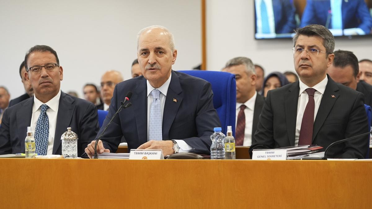 TBMM Başkanı Kurtulmuş'tan yeni anayasa mesajı