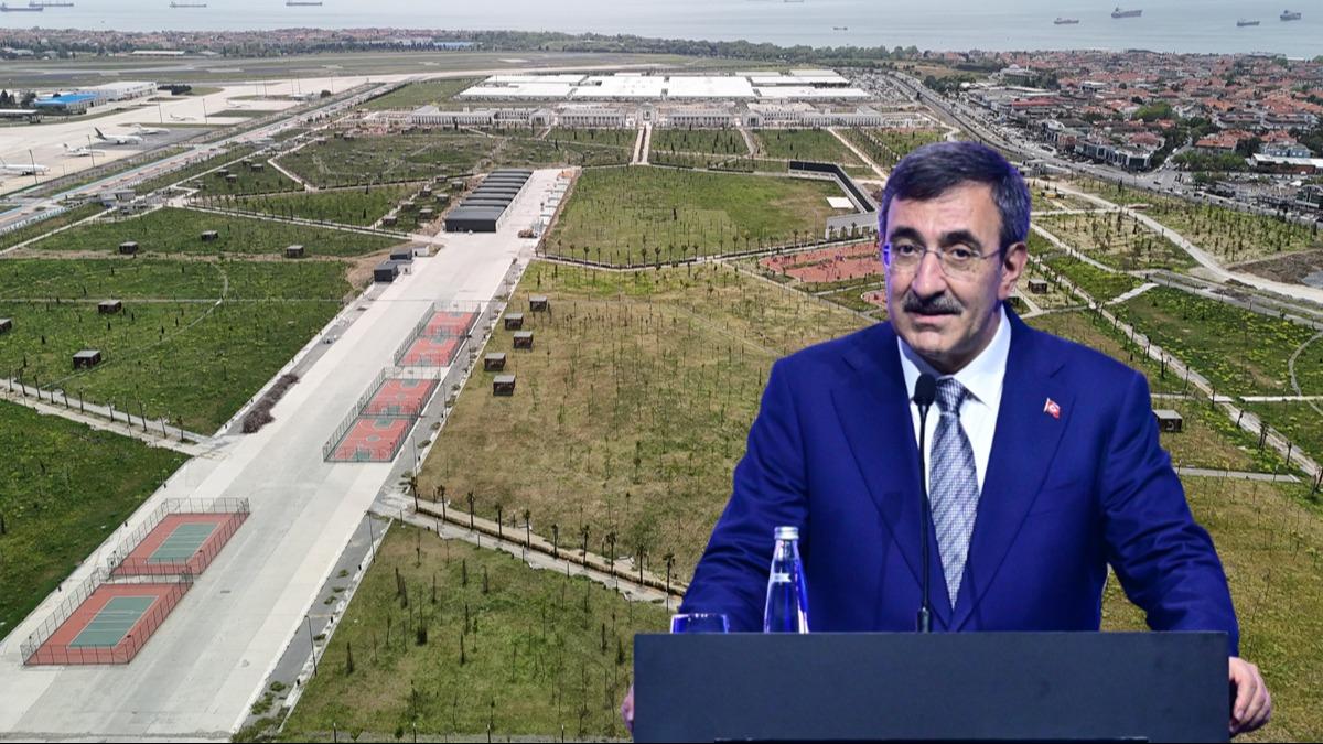 1 milyon 215 bin metrekarelik yeil alan... Cevdet Ylmaz: stanbul'umuza nefes, milletimize yeni bir yaam