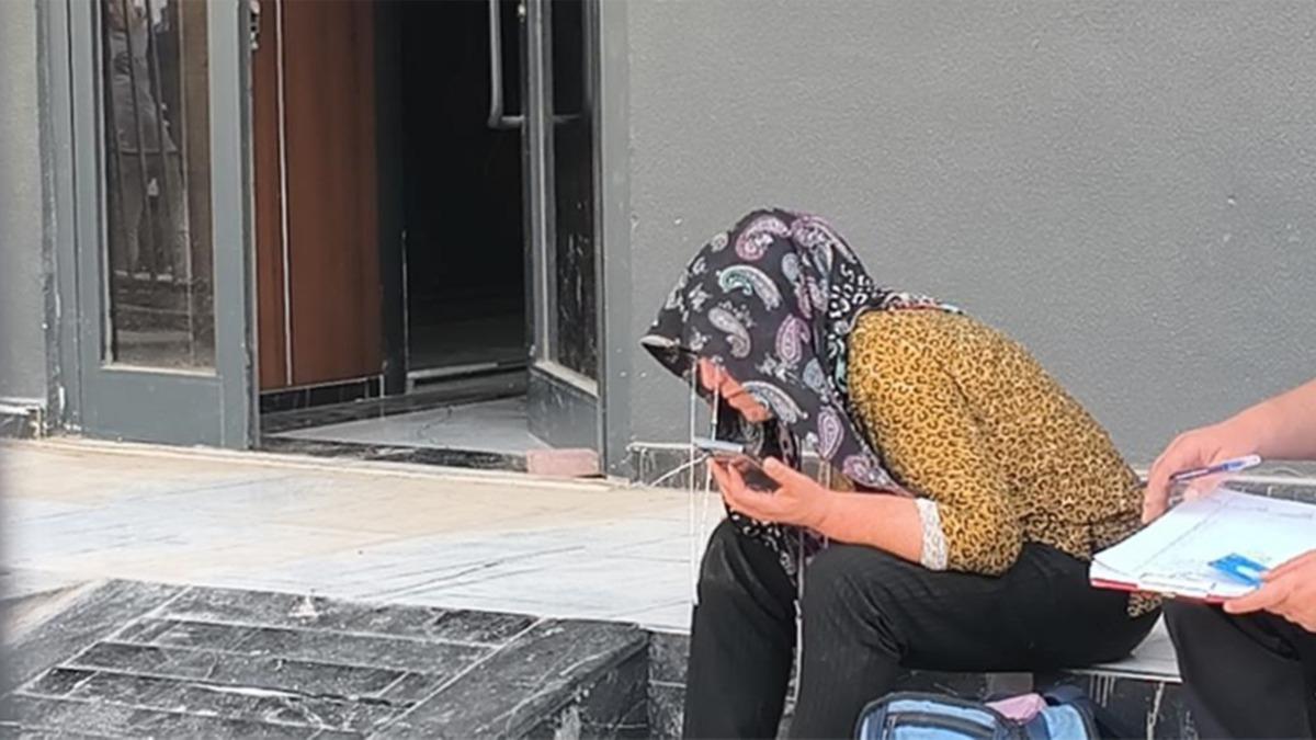 Annenin feryatlar yrek yakt! Evladn grmek iin geldi, acyla ykld