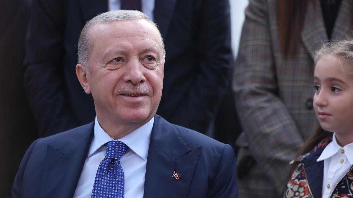 Cumhurbakan Erdoan'dan Atatrk Havaliman Millet Bahesi paylam: Teekkrler stanbul