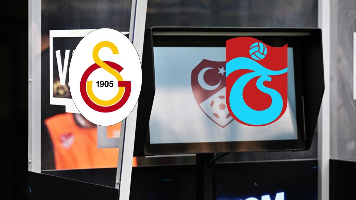 Galatasaray-Trabzonspor mann VAR hakemi belli oldu