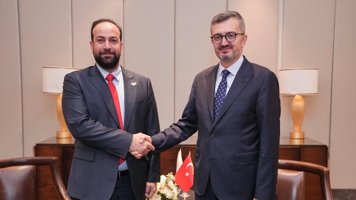 Suriye ile ortak adm vurgusu... letiim Bakan Duran Suriye Enformasyon Bakan Mustafa ile grt