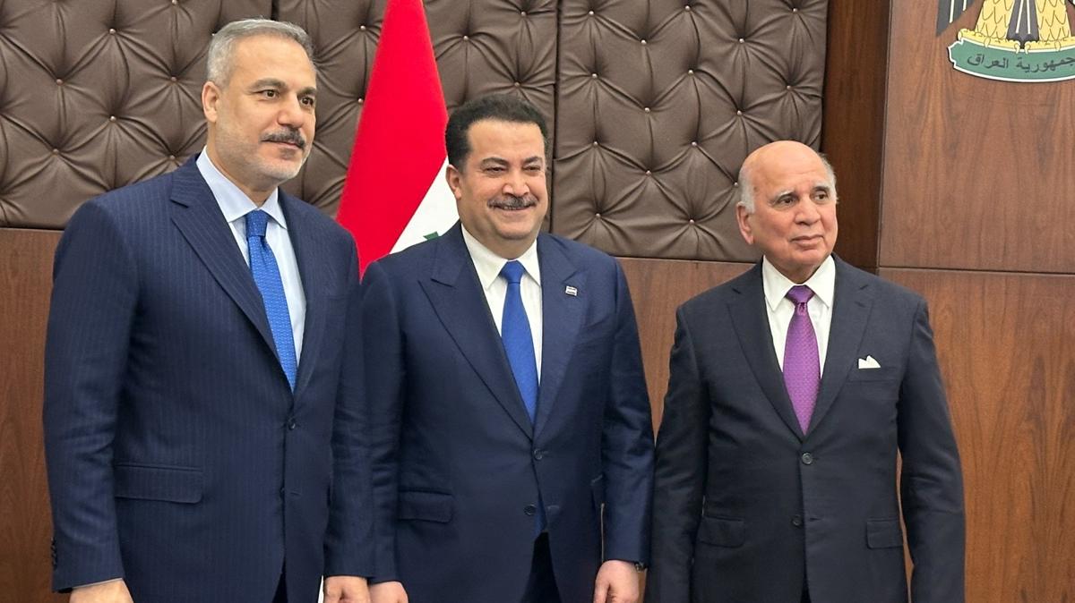 Bakan Fidan'dan Irak'ta diplomasi trafii! 