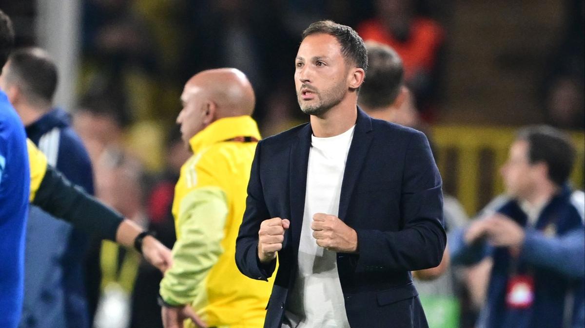 Domenico Tedesco: Keyif almamz gerekiyor