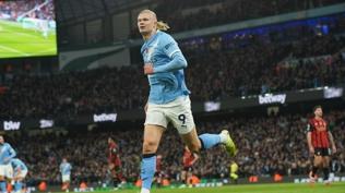Haaland saymaya devam ediyor! Manchester City golcüsüyle kazandı