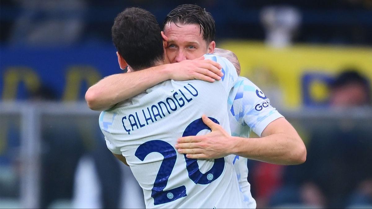 Hakan alhanolu'nun yldzlat mata kazanan Inter