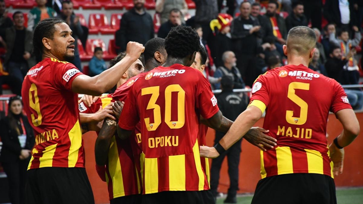 Kayserispor ligde 3 puanla tant
