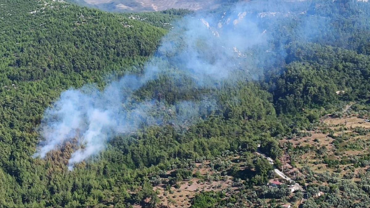 Mula'da korkutan yangn