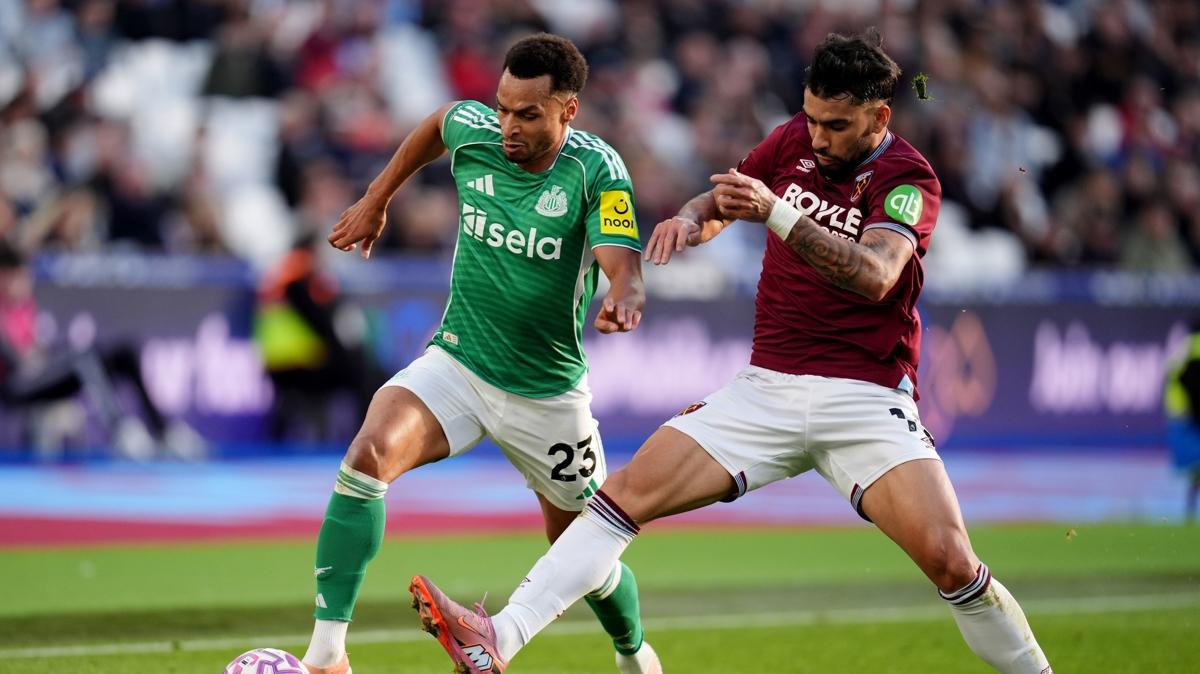 West Ham, Newcastle engelini 3 golle at